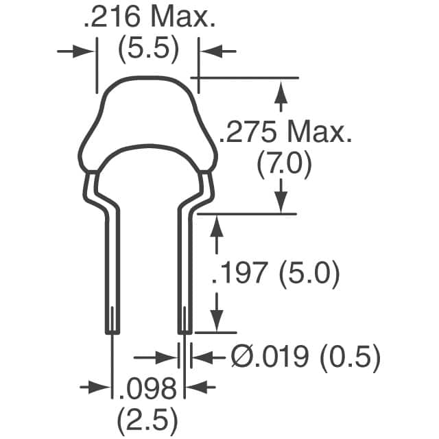 FK11X7R1E335K TDK Corporation  Condensateurs en céramique
